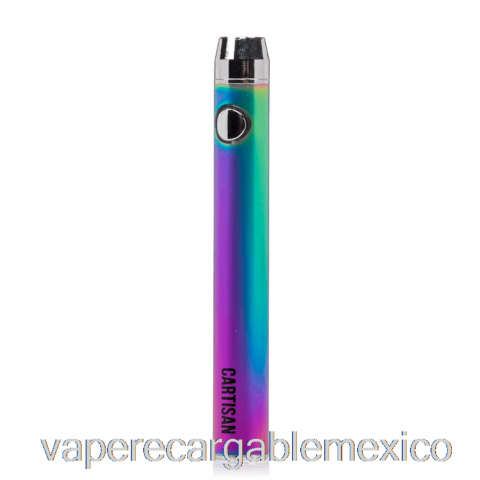 Vape Recargable Botón Carisano Vv 900 Doble Carga 510 Batería [micro] Arco Iris